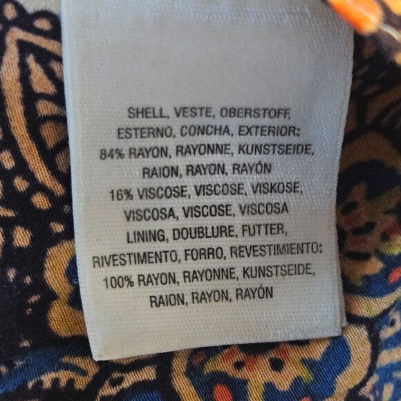 Free People Paisley Drape Halter Crop Top Boho Festival Summer Style Size XS - Picture 11 of 13